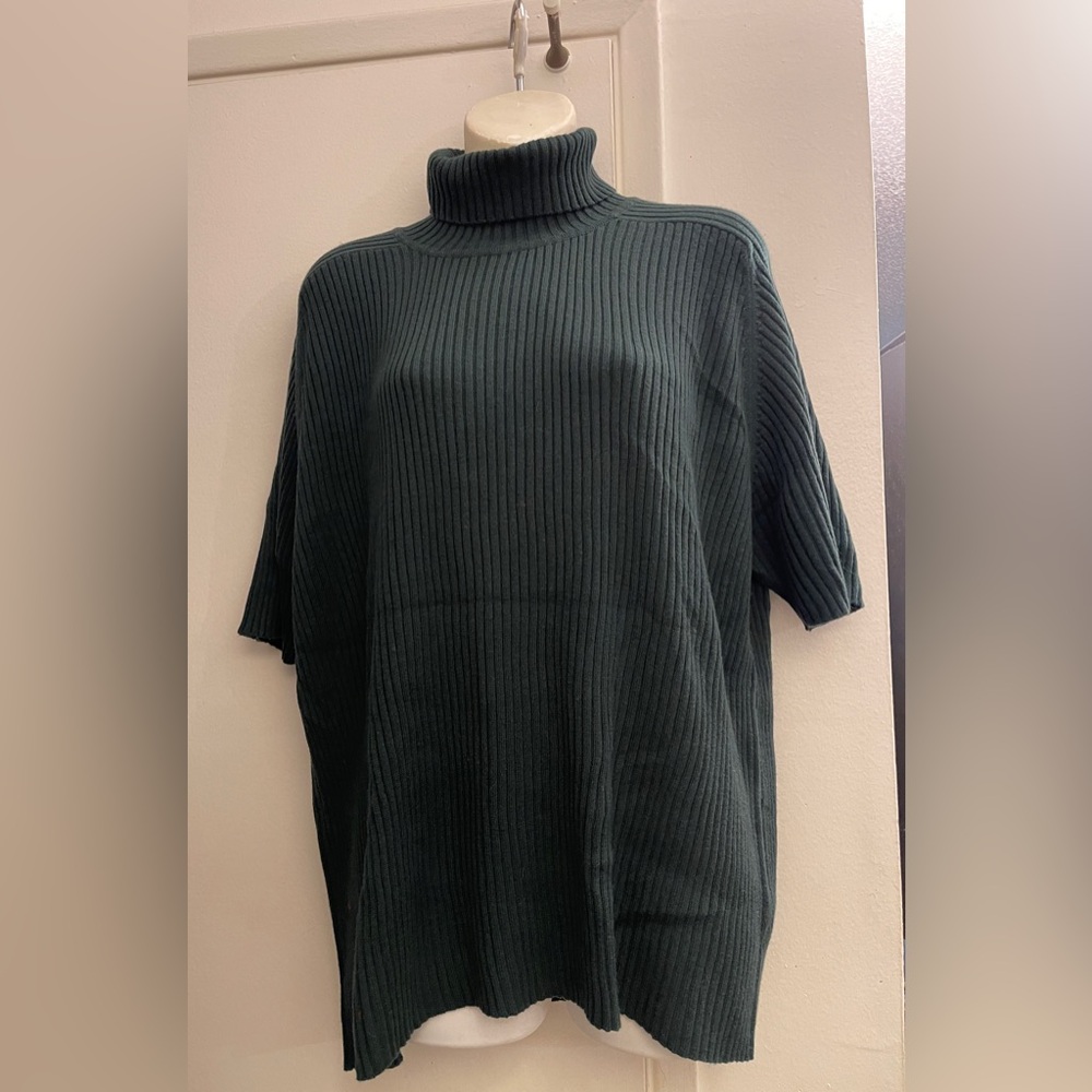 Venezia Jeans Woman’s KNITTED Sweater Top WITH TURTLENECK Shirt Sleeve